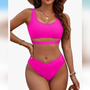 *NWT* Hot Pink Bikini